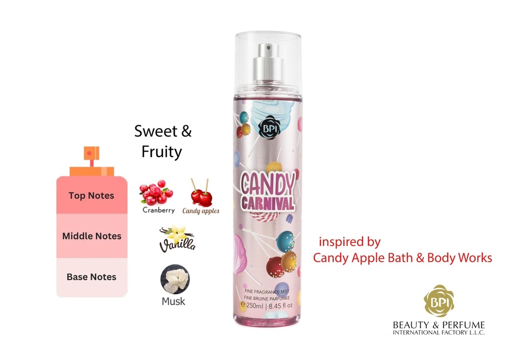 B. mist bpi candy carnival 250ml