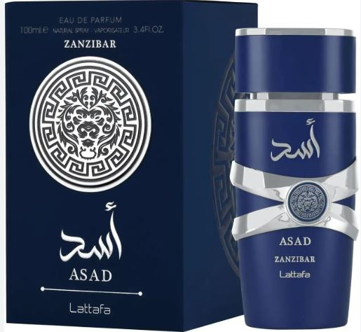  Lattafa Mens Asad Zanzibar EDP 100 ML